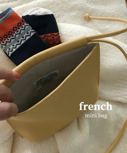 프렌치 미니백 bag (4color)
