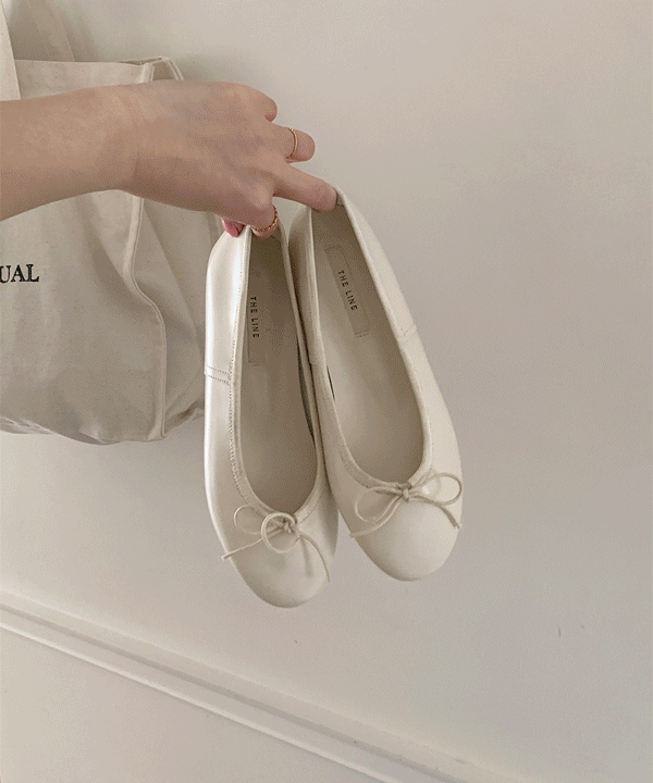 멜로즈 리본 플랫 슈즈 shoes (3color)